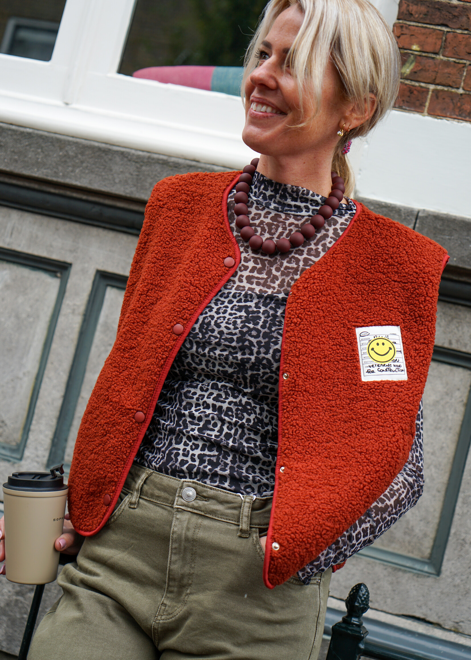 GILET SMILEY ROEST