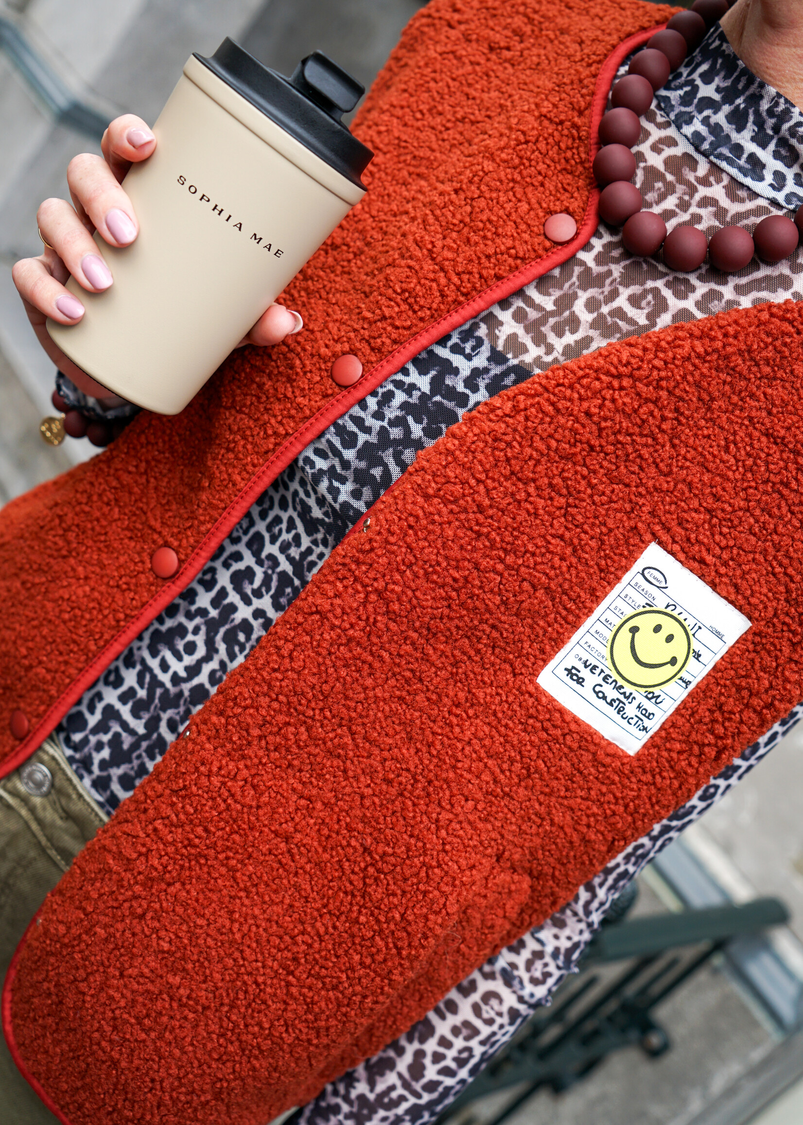 GILET SMILEY ROEST