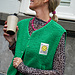 GILET SMILEY GROEN