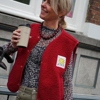 GILET SMILEY ROOD