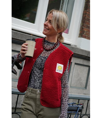 GILET SMILEY ROOD