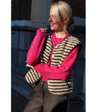 TEDDY GILET STREEP