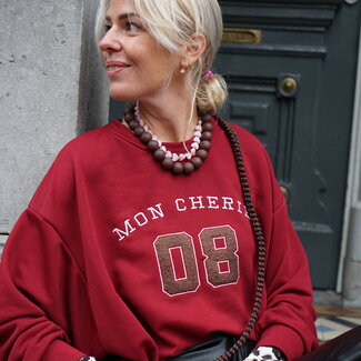 SWEATER MON CHERIE BURGUNDY