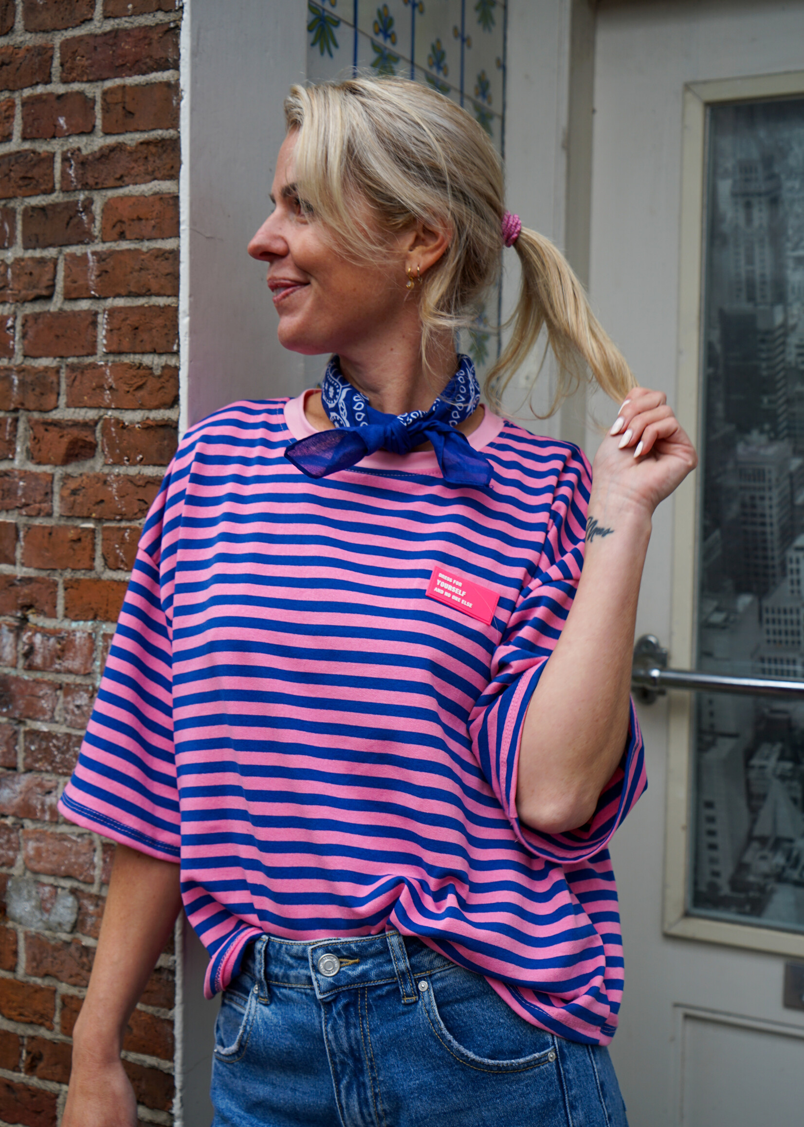 BANDANA BLAUW
