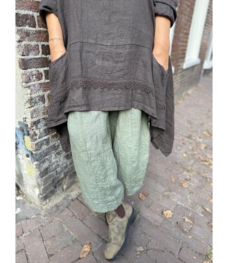 LINNEN BROEK EVI ARMY
