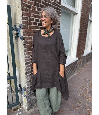 Moonshine LINNEN TUNIEK ZOE BRUIN