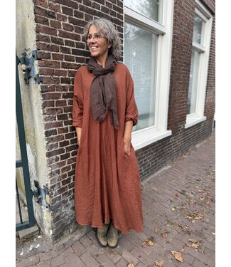 LINNEN JURK JUNA ROEST