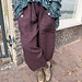 LINNEN BROEK EVI AUBERGINE