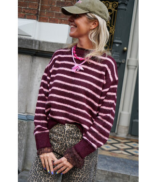 STREEP TRUI AUBERGINE/ROZE