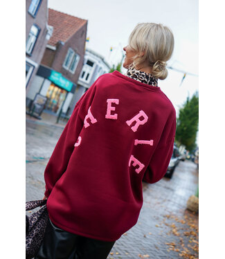 SWEATER CHERIE BURGUNDY