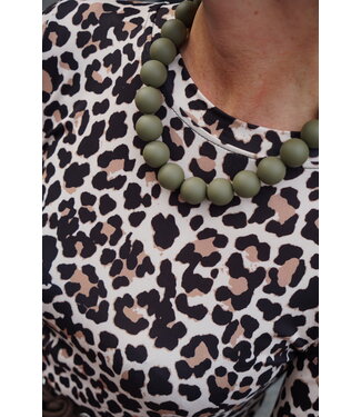 CHUNKY KETTING MAT GROEN
