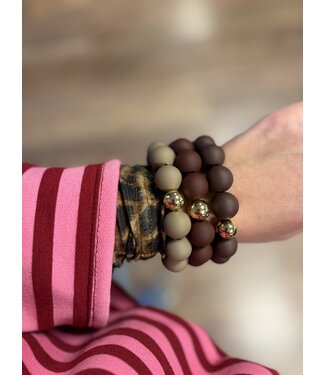 ARMBAND MAT TAUPE
