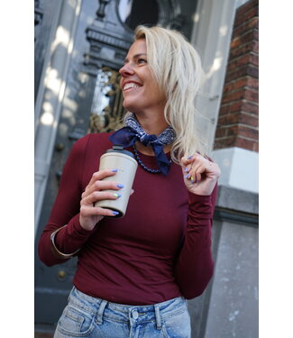 BASIC TOP BURGUNDY