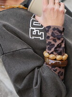 CHUNKY ARMBAND TAUPE