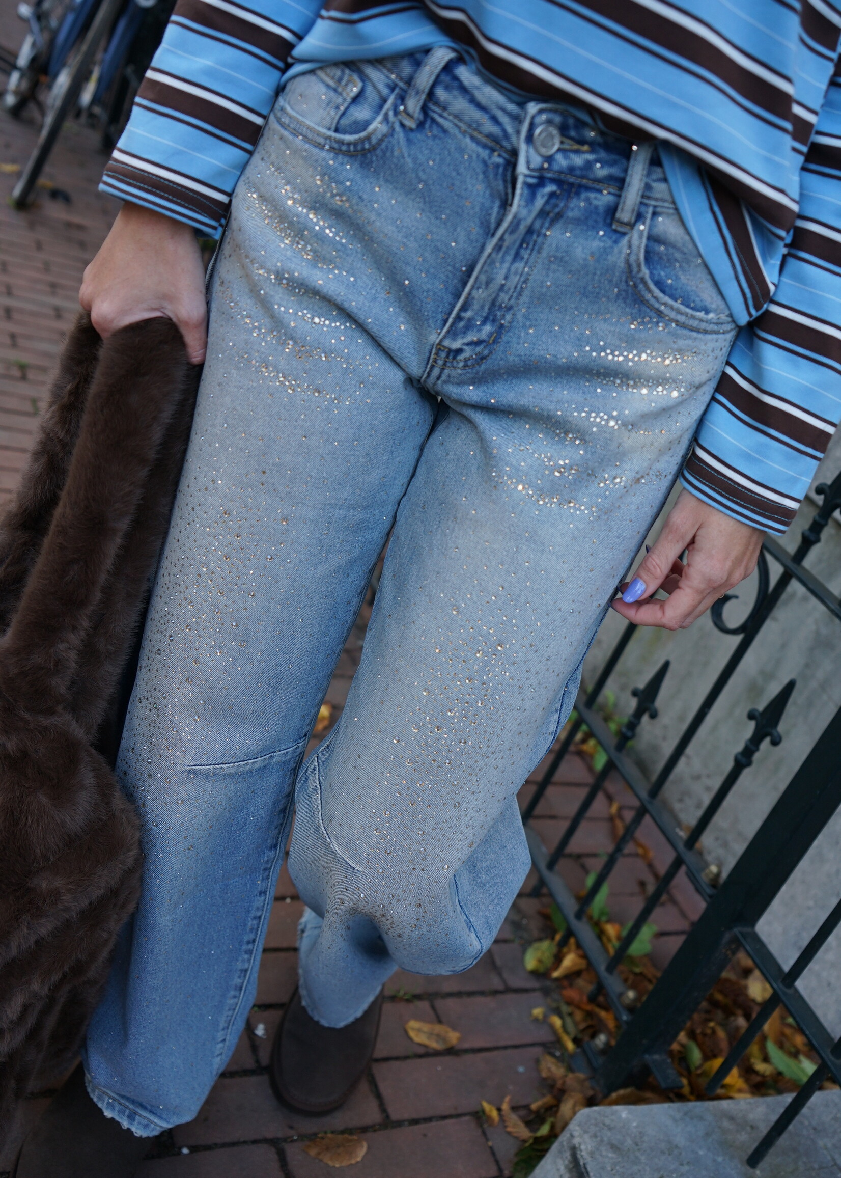 GLITTER JEANS