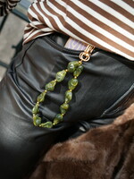 TELEFOONKETTING KRALEN GROEN