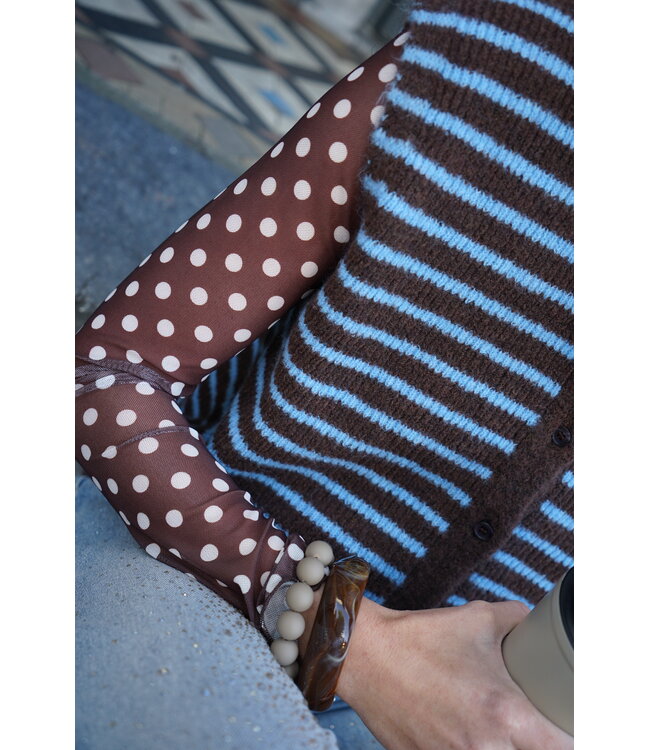 MESH TOP STIP BRUIN
