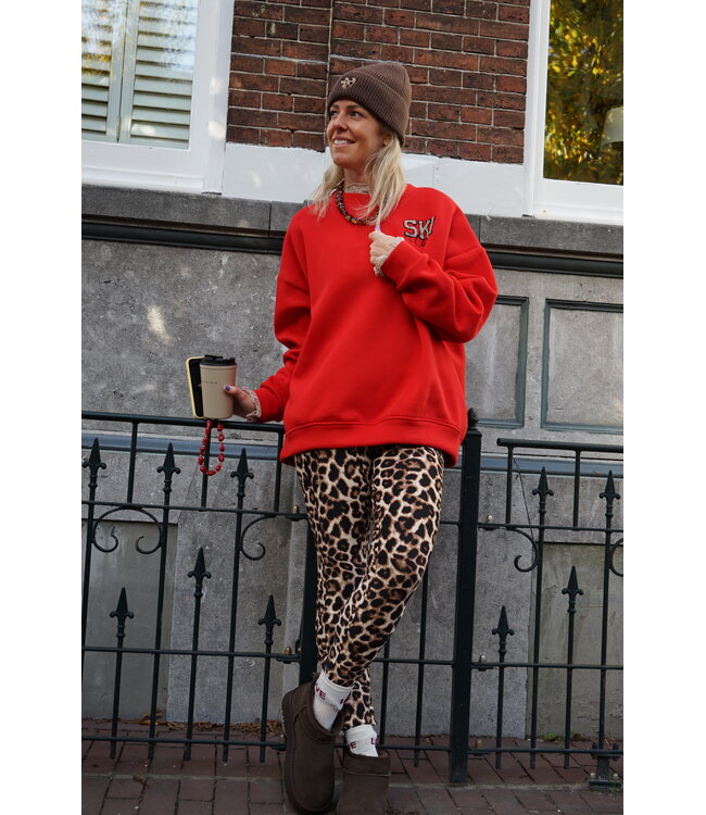 SWEATER SKI CLUB ROOD