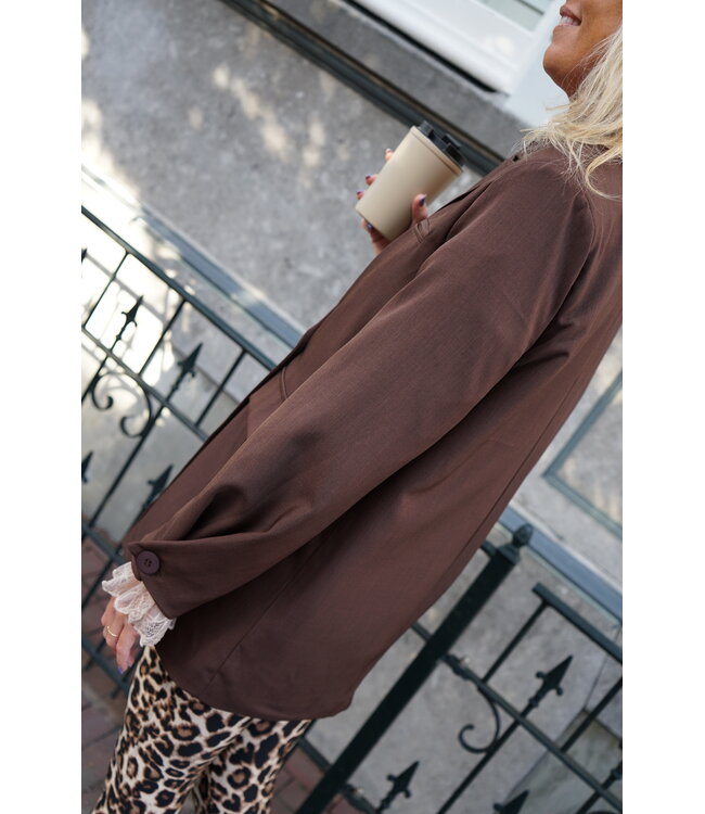 OVERSIZED BLAZER BRUIN