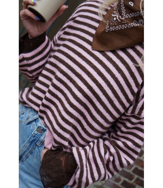 STREEP TRUI BRUIN ROZE