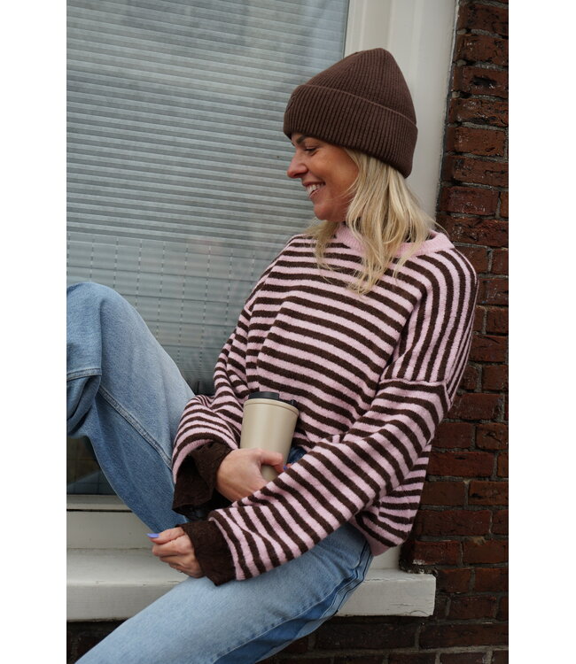 STREEP TRUI BRUIN ROZE