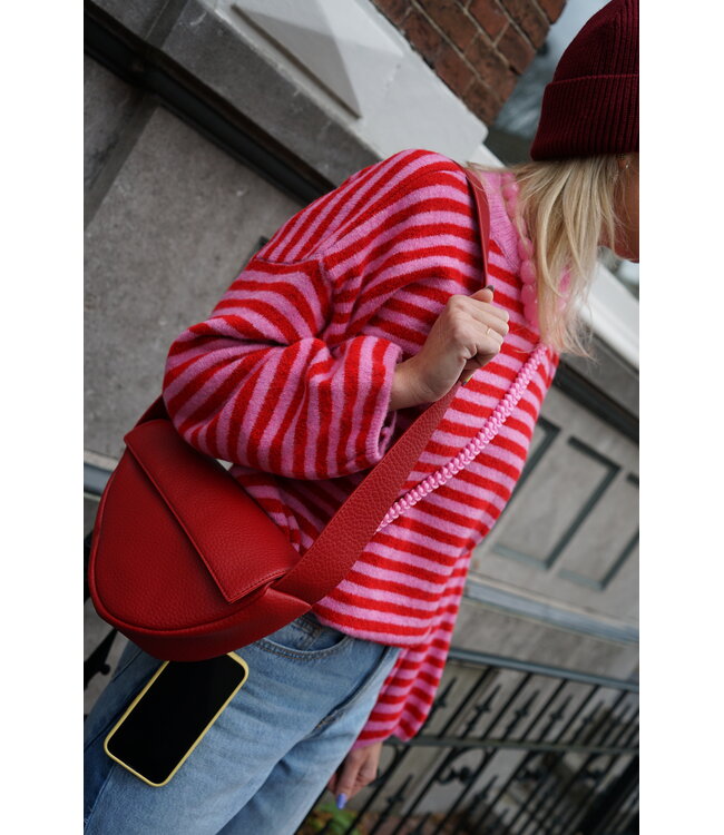 STREEP TRUI ROOD ROZE