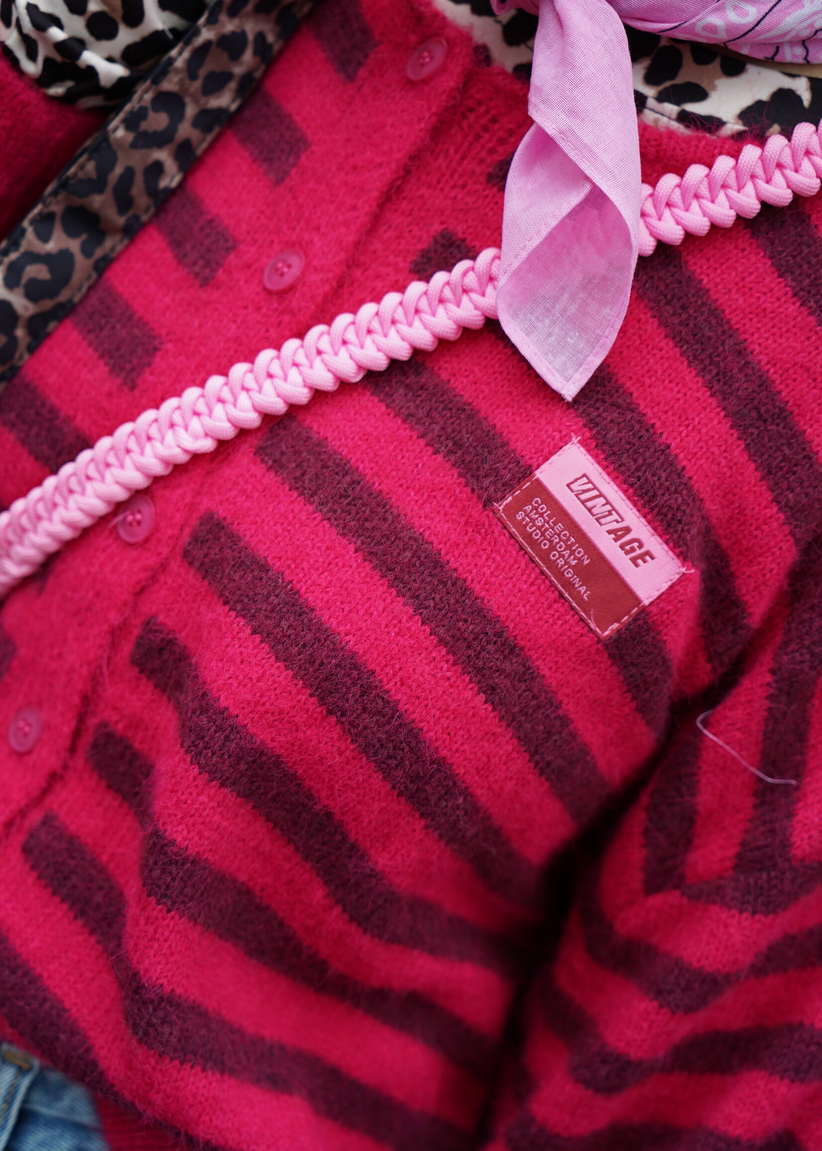 TELEFOONKOORD  ROZE