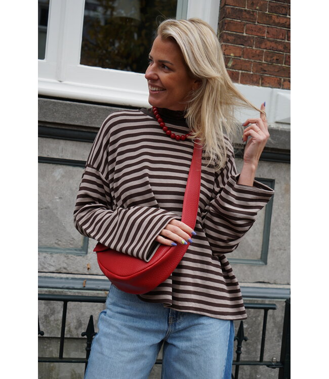 STREEP TOP BRUIN TAUPE