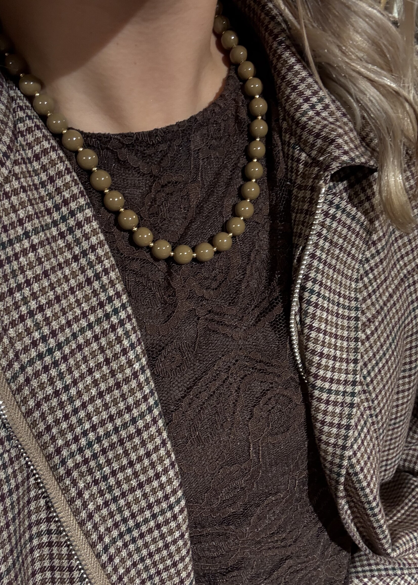 KETTING KRALEN BRUIN