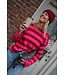 STREEP TRUI ROOD ROZE
