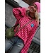 STREEP TOP LIV HAPPINESS ROOD ROZE
