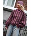 STREEP  SWEATER BO ROZE BRUIN