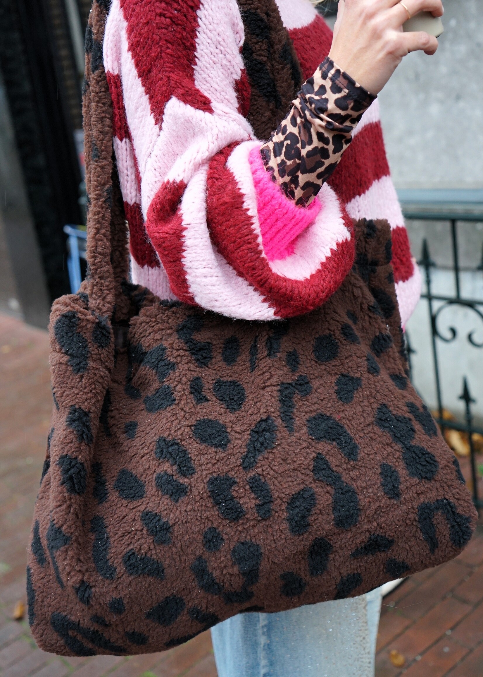 TEDDY SHOPPER LEOPARD