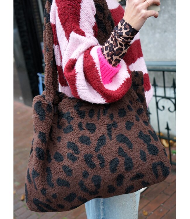 TEDDY SHOPPER LEOPARD