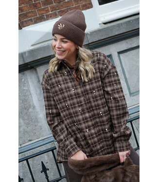 GERUITE BLOUSE BRUIN