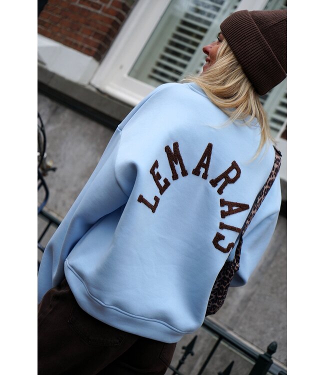 SWEATER LE MARIS BLAUW