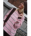 STREEP TRUI ROZE  BRUIN