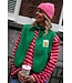 GILET SMILEY GROEN