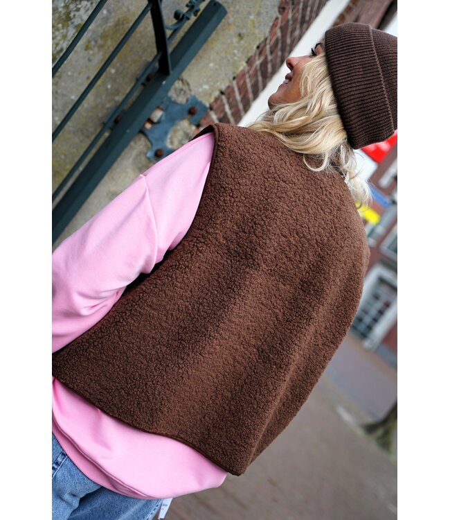 GILET SMILEY BRUIN
