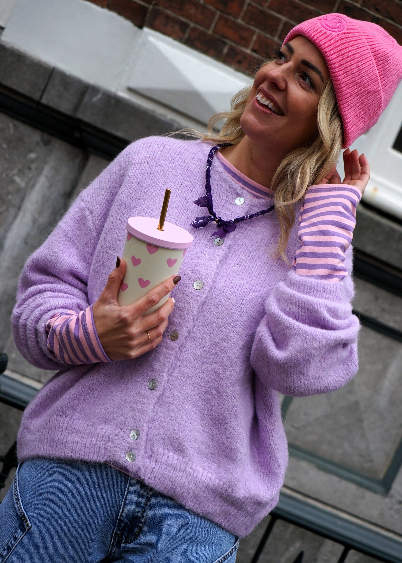 VEST PIEN LILA