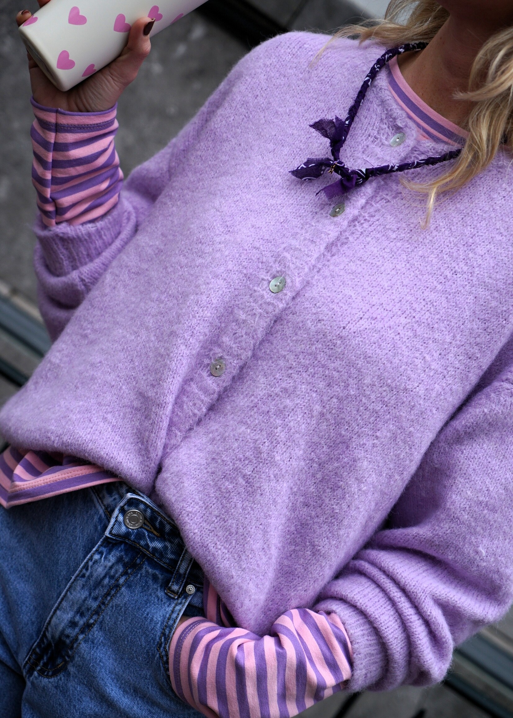 VEST PIEN LILA