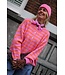 STREEP VEST ROZE ORANJE