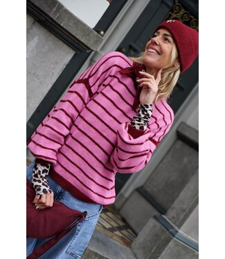 STREEP TRUI ROZE BURGUNDY