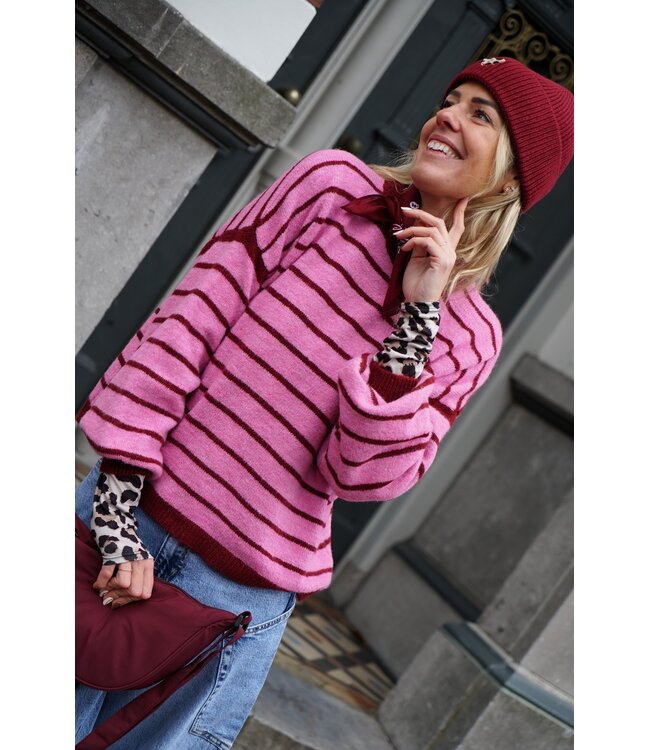 STREEP TRUI ROZE BURGUNDY