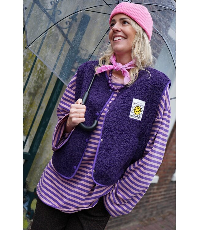 GILET SMILEY PAARS