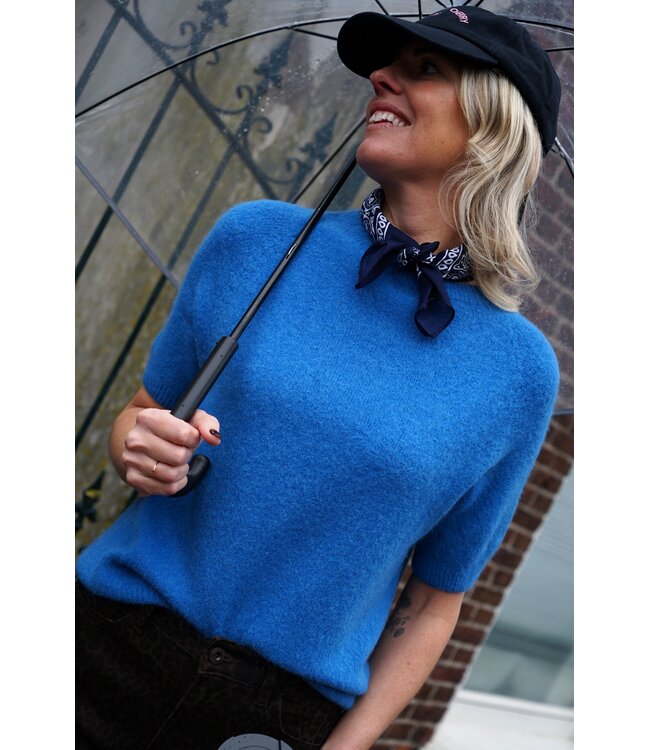 TOP ALPACA BLAUW