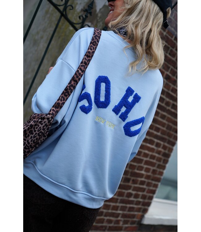 SWEATER SOHO BLAUW