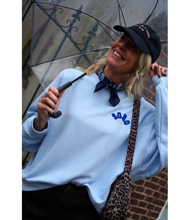 SWEATER SOHO BLAUW