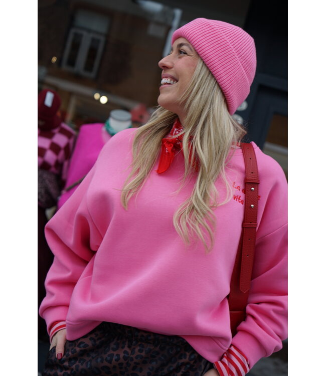 SWEATER LA DOLCE VITA FUCHSIA