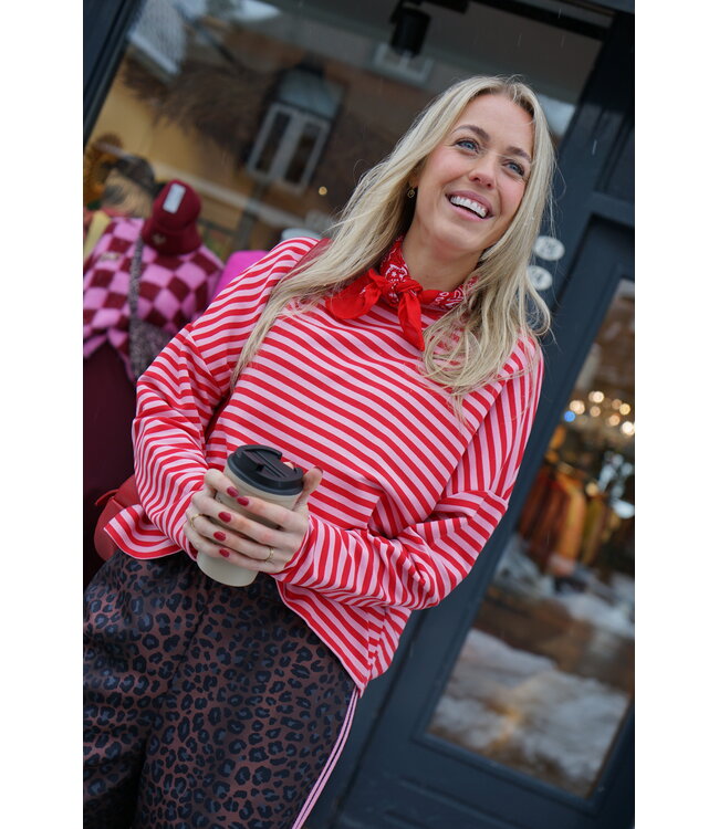 STREEP TOP KIM ROOD ROZE